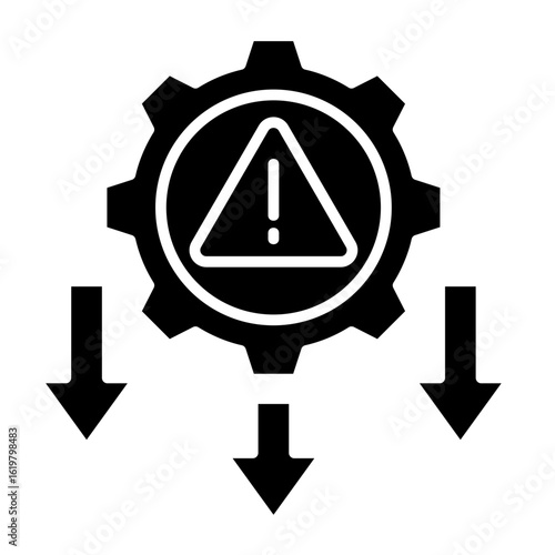 Error Reduction  Icon Element For Design
