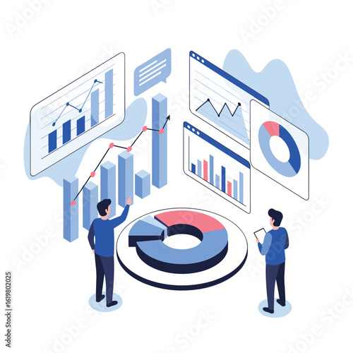 Visualizing financial data for strategic business performance analysis and growth opportunities identification