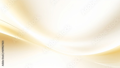 Minimalist background with gradient colors, white, light gold