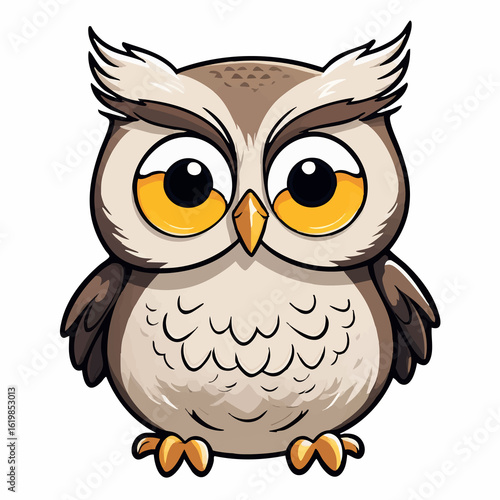 Huggable owl Vinyl Design