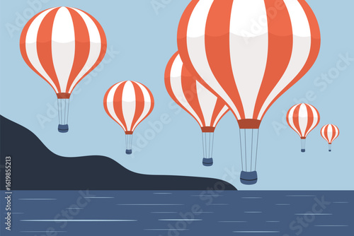 flying air ballons