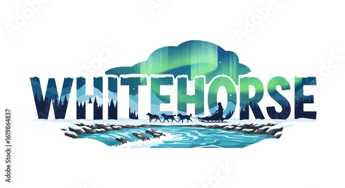 Whitehorse Winter Dog Sledding Aurora Northern Lights.