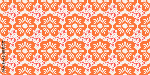 modern trendy ink line handmade. Bohemian chic seamless pattern hand-drawn, Floral and Botanical pattern, Bali-inspired, Design for fashion, fabric, textile, wallpaper, wrapping, and all prints
