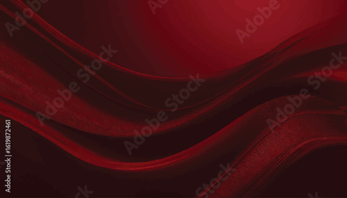 Elegant Red silk satin vector background. Red luxury silk cloth or satin texture with copy text space. Luxury trendy background for presentation, brochure, booklet,poster, banner.