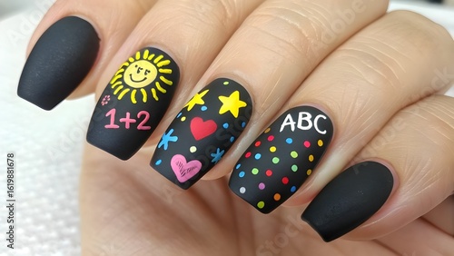Back to School Nail Designs at Home