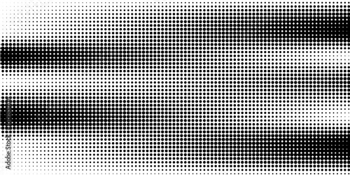 The high-contrast halftone dot pattern transitions smoothly from black to white, creating a bold and interesting abstract texture.