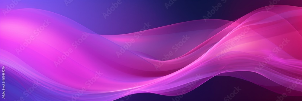Fototapeta premium lilac background with waves,banner