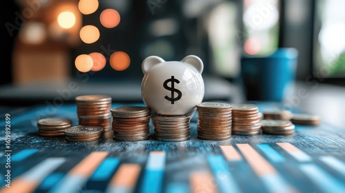 Retirement planning for young professionals infographics illustrating saving targets investment options tax advantages compounding benefits goal setting visualization charts