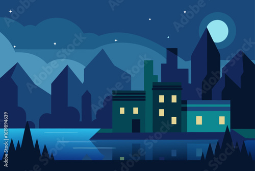 city dreams in stillness