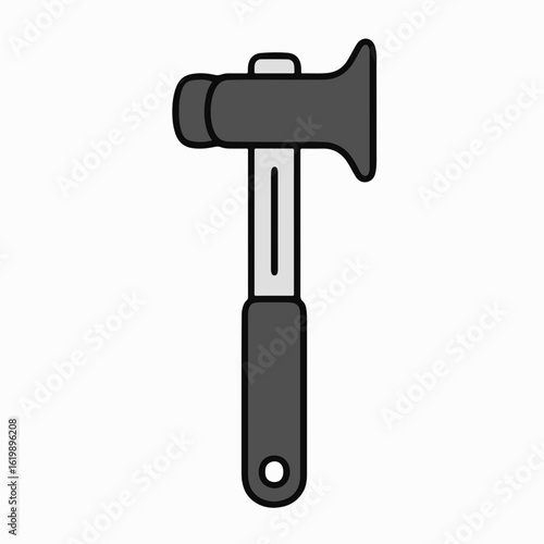 Meat mallet kitchen tool for tenderizing meat.  Durable meat hammer with comfortable grip for home cooking.  Essential meat mallet for even cooking and perfect texture.