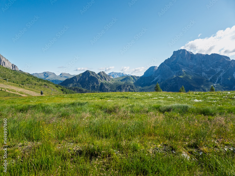 Fototapeta premium Hiking at Cima Tognola - Italy
