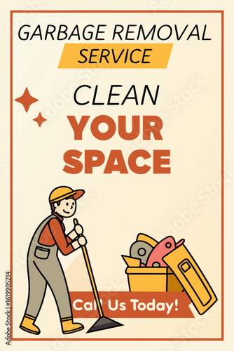 Garbage Removal Service Advertisement: Clean Your Space 