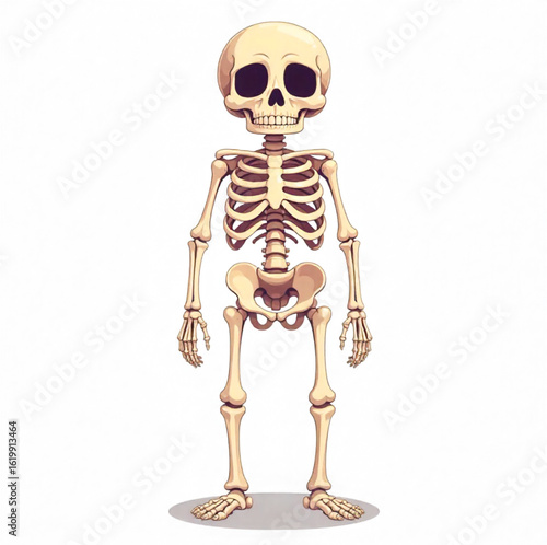 halloween human body, bones