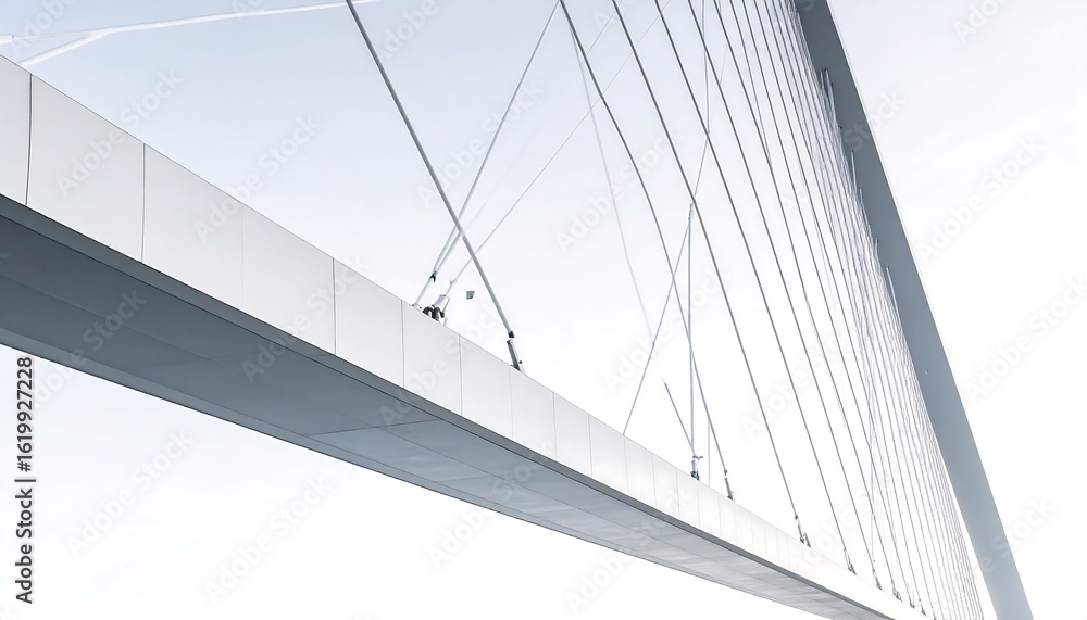 Obraz premium Modern bridge structure