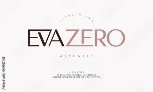 Elegant and minimal font blending bold and thin strokes, perfect for modern brand identities