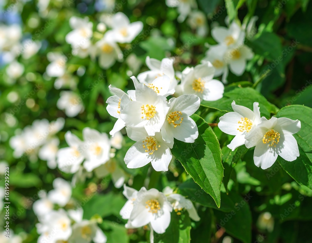 White flowers in bloom White flowers in bloom