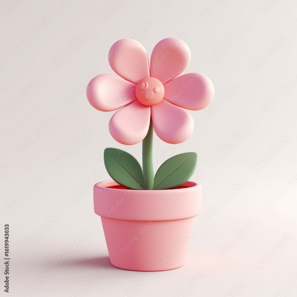 Obraz premium Flower petal plant pink.