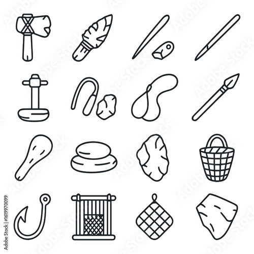 Primitive tools and objects: a visual collection of ancient artifacts