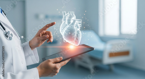 Healthcare Innovation Technology Concept Highlighting Digital Medical Visualization Clinical Research Advanced Diagnostics And Patient Care Solutions
