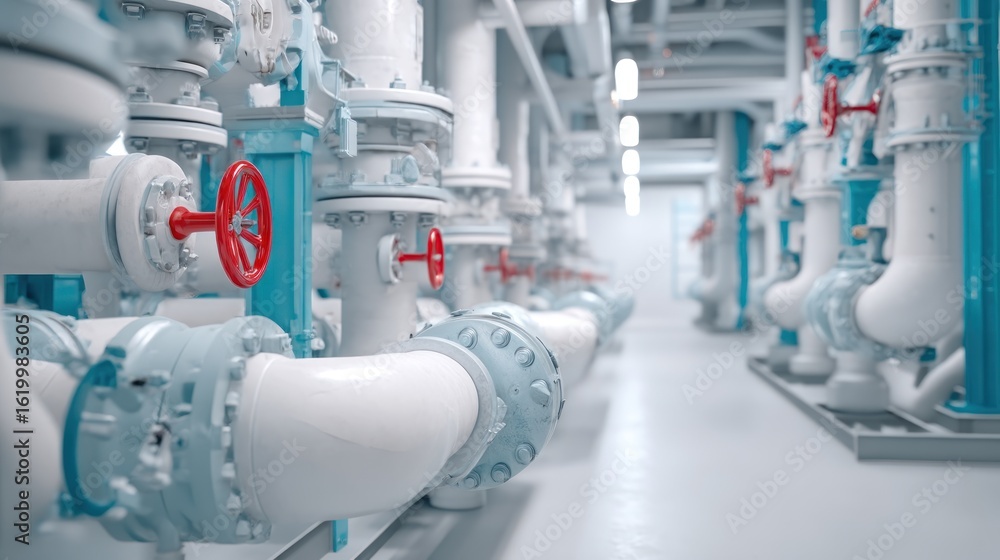 Industrial pipes and valves Industrial pipes and valves