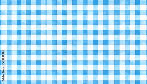 Light-blue, checkered, watercolor background