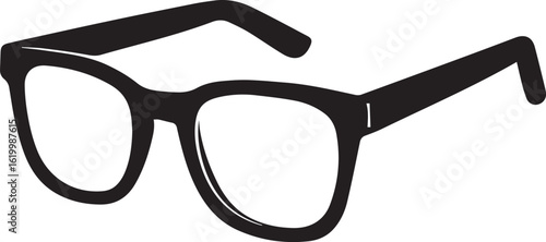 Close up of spectacles illustration