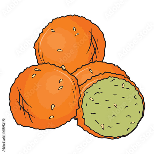 Falafel Illustration