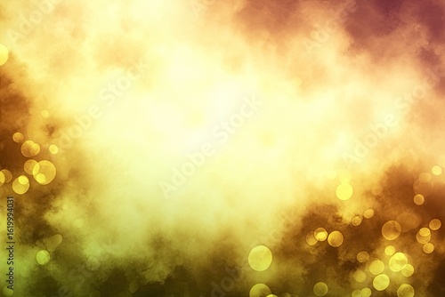 Abstract background with warm, golden hues and soft bokeh