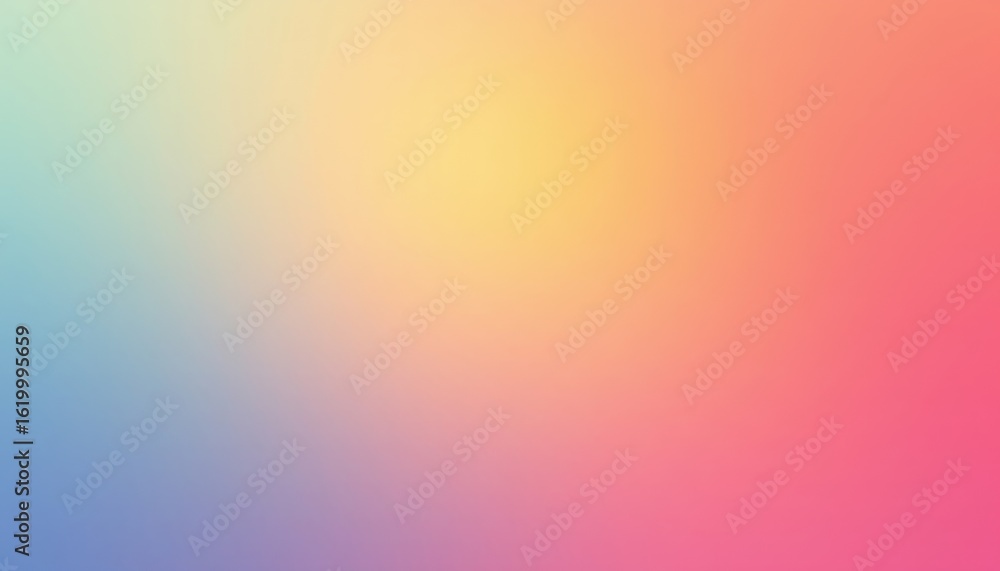 Obraz premium a pastel sunrise gradient background a warm pastel sunrise gradient with subtle light flares, featuring faint horizon inspired lighting, ideal for wellness and lifestyle branding.