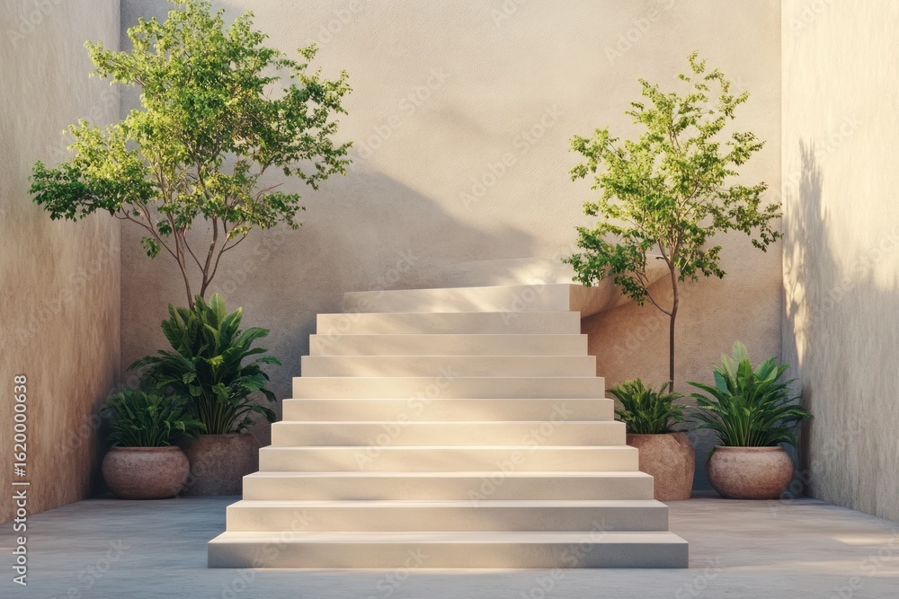 Fototapeta premium Clean Simple White Gradient with Soft and Elegant Look