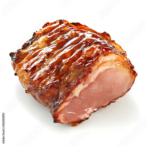 Fototapeta Naklejka Na Ścianę i Meble -  Grilled Pork Loin with Glazed Finish