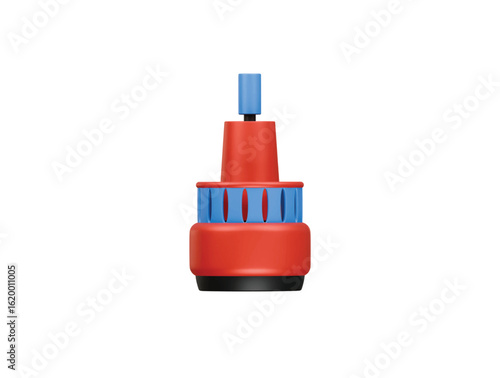 ship buoy icon 3d illustration render