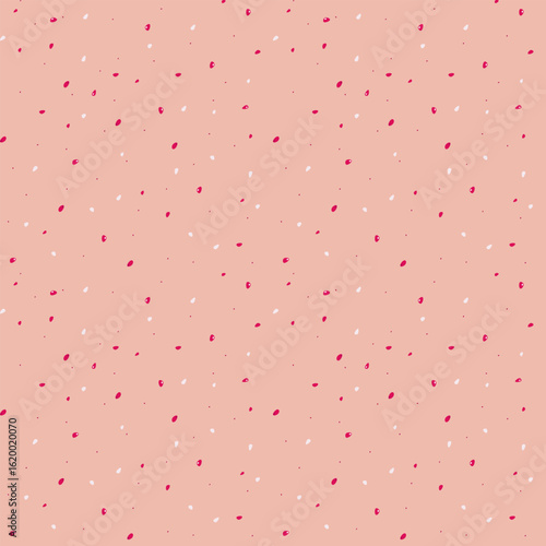 Abstract summer background with pink berry seeds.