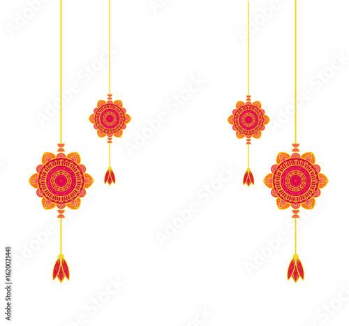 Happy Diwali festival greeting banner for Diwali Day illustration.