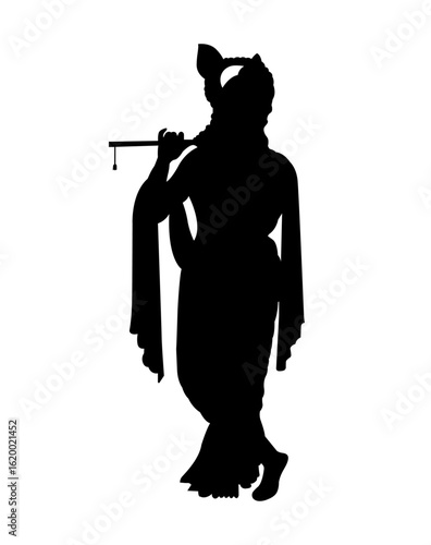 lord Krishna – krishna janmashtami vector.
