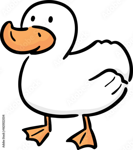 Illustration of duck
