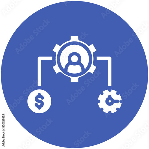 Resource Allocation Icon