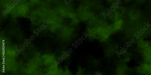 Abstract Chalkboard texture dark background. green smoke or fog isolated on black background. Black marble texture with natural pattern high resolution for wallpaper background or realistic, vector.