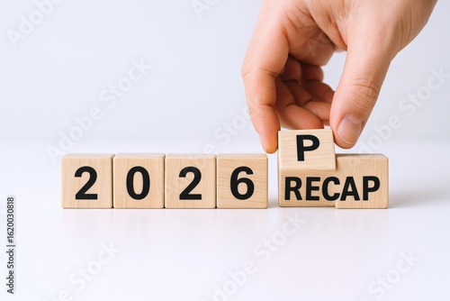 2026 Year Recap: Emphasizing Milestones with Creative Block Display