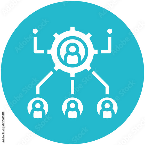 Resource Allocation Icon