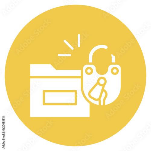 Data Leak Icon