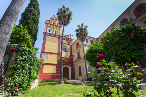 Church of St. Augustine (Augustinian Fathers) Iglesia de San Agustin (Padres Agustinos), Malaga, Costa del Sol, Andalusia, Spain