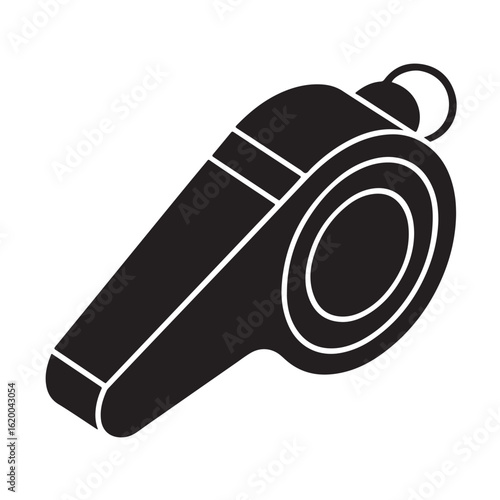 Whistle Silhouette Vector