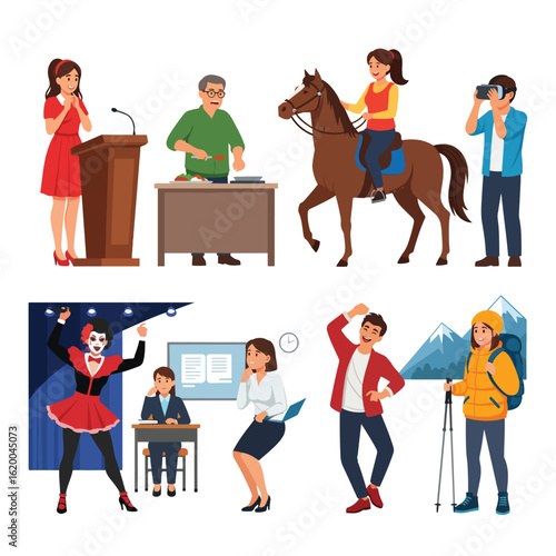 Diverse Hobbies and Leisure Activities