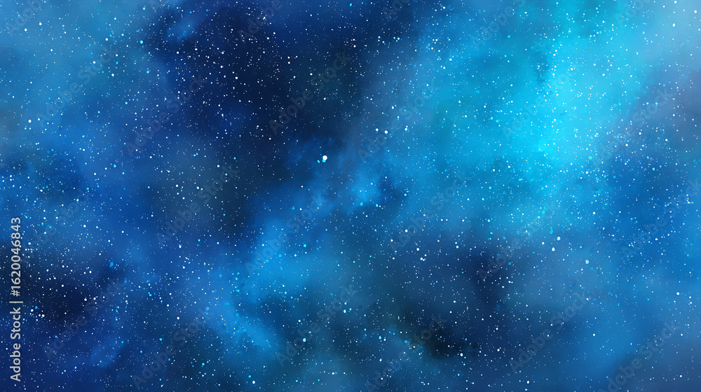 Obraz premium blue sky with clouds and sun