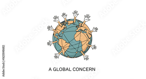 Hands Around the World: A Global Unity Concept