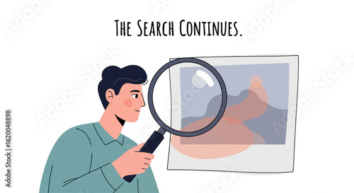 Inquisitive Search: Magnifying Lens and Photo Exploration
