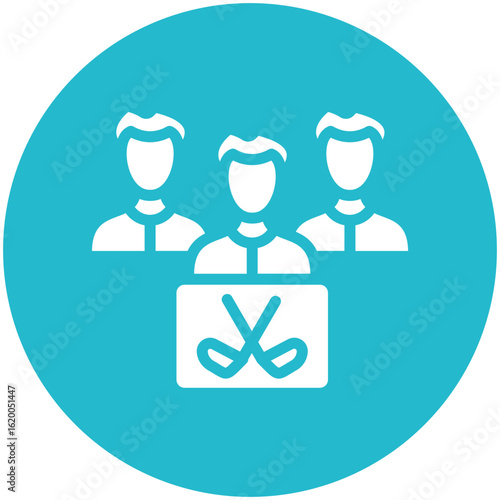 Group Hockey Lessons Icon