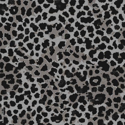 Modern New Elegant shape vector blurred earth skin tones trendy leopard animal skin wild life hand drawn seamless pattern wrapping paper decorative,  ready to print canvas repeatable pattern 