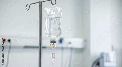 Intravenous Drip: Medical Treatment in a Sterile Hospital Environment